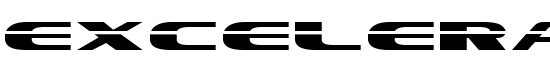 Excelerate Straight - Download Thousands of Free Fonts at FontZone.net