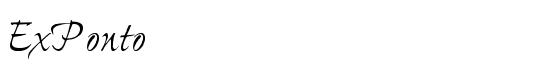 ExPonto - Download Thousands of Free Fonts at FontZone.net