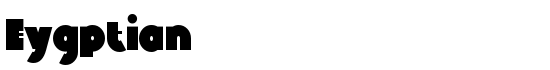Eygptian - Download Thousands of Free Fonts at FontZone.net