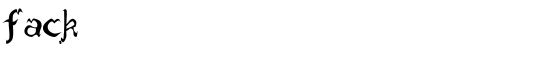 fack - Download Thousands of Free Fonts at FontZone.net