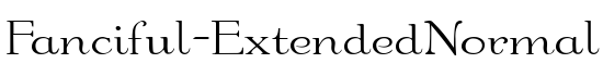Fanciful-ExtendedNormal - Download Thousands of Free Fonts at FontZone.net