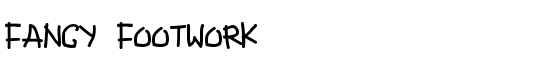 Fancy Footwork - Download Thousands of Free Fonts at FontZone.net