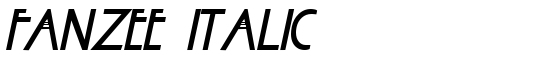 Fanzee Italic - Download Thousands of Free Fonts at FontZone.net