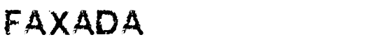 FAXADA - Download Thousands of Free Fonts at FontZone.net