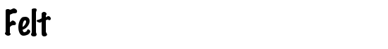 Felt - Download Thousands of Free Fonts at FontZone.net