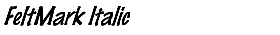 FeltMark Italic - Download Thousands of Free Fonts at FontZone.net