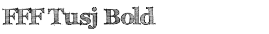 FFF Tusj Bold - Download Thousands of Free Fonts at FontZone.net
