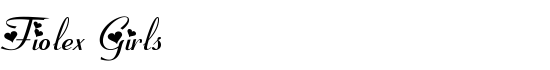 Fiolex Girls - Download Thousands of Free Fonts at FontZone.net