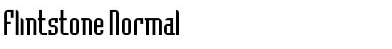 Flintstone Normal - Download Thousands of Free Fonts at FontZone.net