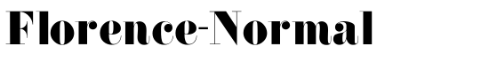 Florence-Normal - Download Thousands of Free Fonts at FontZone.net