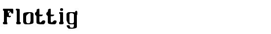 Flottig - Download Thousands of Free Fonts at FontZone.net