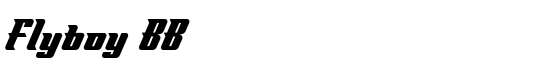 Flyboy BB - Download Thousands of Free Fonts at FontZone.net