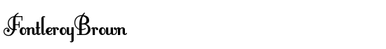 FontleroyBrown - Download Thousands of Free Fonts at FontZone.net