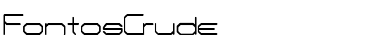 FontosCrude - Download Thousands of Free Fonts at FontZone.net