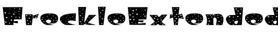 FreckleExtended - Download Thousands of Free Fonts at FontZone.net