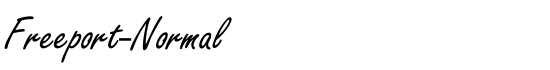 Freeport-Normal - Download Thousands of Free Fonts at FontZone.net