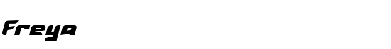 Freya - Download Thousands of Free Fonts at FontZone.net