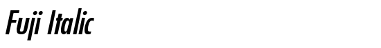 Fuji Italic - Download Thousands of Free Fonts at FontZone.net