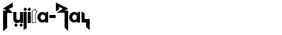 Fujita-Ray - Download Thousands of Free Fonts at FontZone.net
