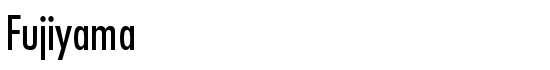 Fujiyama - Download Thousands of Free Fonts at FontZone.net