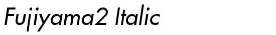 Fujiyama2 Italic - Download Thousands of Free Fonts at FontZone.net