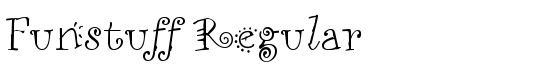 Funstuff Regular - Download Thousands of Free Fonts at FontZone.net