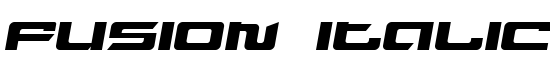 Fusion Italic - Download Thousands of Free Fonts at FontZone.net