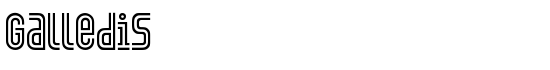 Galledis - Download Thousands of Free Fonts at FontZone.net