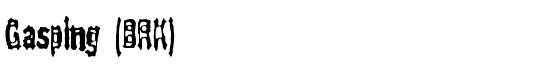 Gasping (BRK) - Download Thousands of Free Fonts at FontZone.net