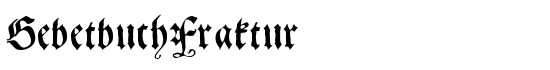 GebetbuchFraktur - Download Thousands of Free Fonts at FontZone.net