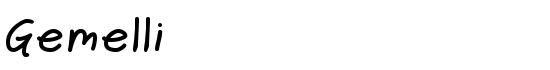 Gemelli - Download Thousands of Free Fonts at FontZone.net