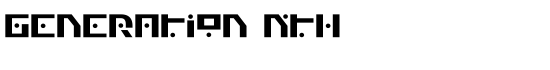 Generation Nth - Download Thousands of Free Fonts at FontZone.net