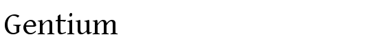 Gentium - Download Thousands of Free Fonts at FontZone.net
