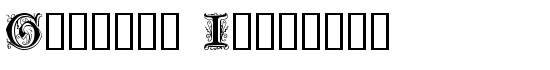 Genzsch Initials - Download Thousands of Free Fonts at FontZone.net