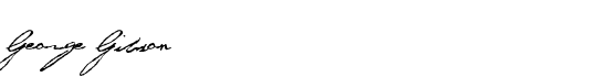 George Gibson - Download Thousands of Free Fonts at FontZone.net