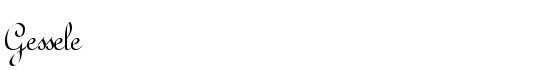 Gessele - Download Thousands of Free Fonts at FontZone.net