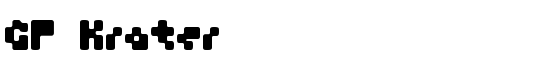 GF Krater - Download Thousands of Free Fonts at FontZone.net