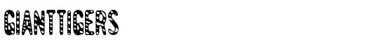 GiantTigers - Download Thousands of Free Fonts at FontZone.net