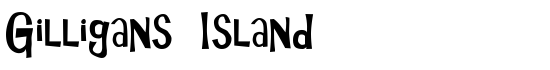 Gilligans Island - Download Thousands of Free Fonts at FontZone.net