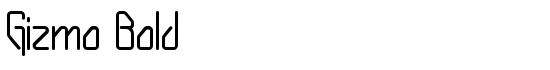 Gizmo Bold - Download Thousands of Free Fonts at FontZone.net