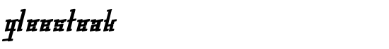 gleesteak - Download Thousands of Free Fonts at FontZone.net