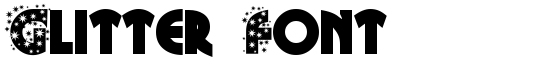 Glitter Font - Download Thousands of Free Fonts at FontZone.net