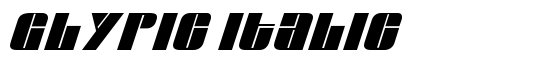 Glypic Italic - Download Thousands of Free Fonts at FontZone.net