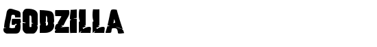 Godzilla  - Download Thousands of Free Fonts at FontZone.net