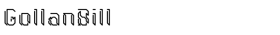 GollanBill - Download Thousands of Free Fonts at FontZone.net
