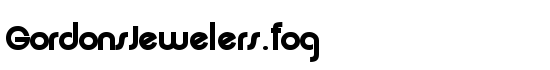 GordonsJewelers.fog - Download Thousands of Free Fonts at FontZone.net