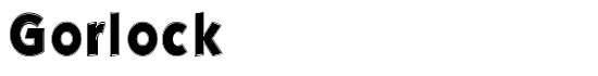Gorlock - Download Thousands of Free Fonts at FontZone.net