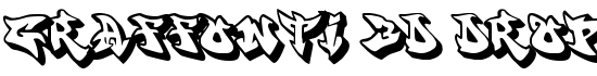 graffonti.3d.drop - Download Thousands of Free Fonts at FontZone.net