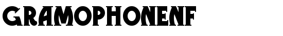 GramophoneNF - Download Thousands of Free Fonts at FontZone.net