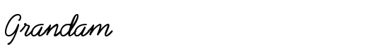 Grandam - Download Thousands of Free Fonts at FontZone.net